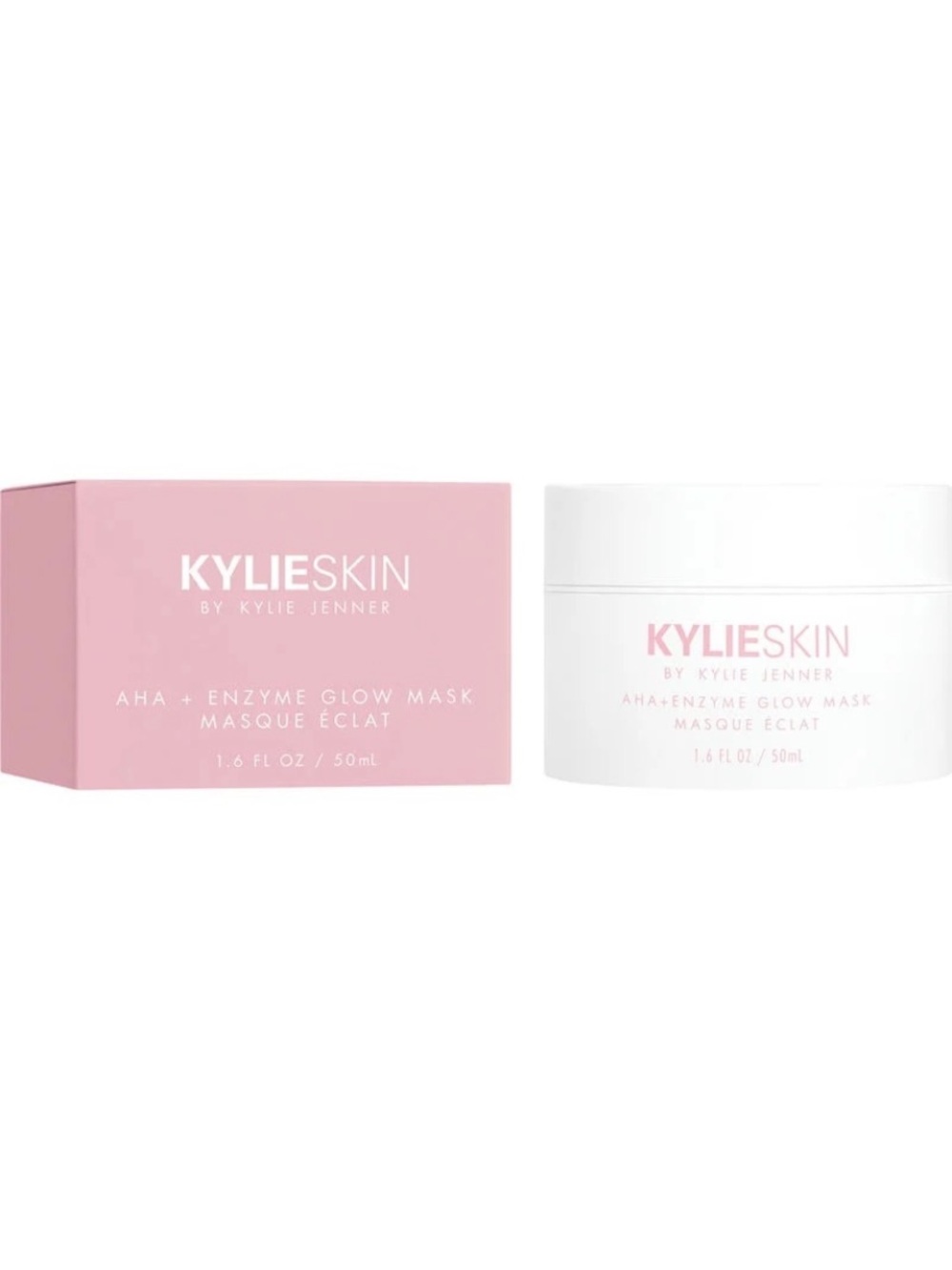 KYLIE SKIN By Kylie Jenner AHA + Enzyme Glow Mask 1.6 Fl. Oz. / 50 mL NEW NIB